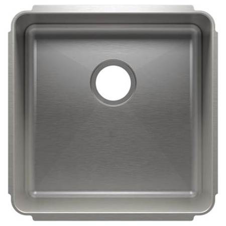 Home Refinements by Julien Classic 19-1/2" Undermount Single Basin Stainless Steel Kitchen Sink Stainless Steel