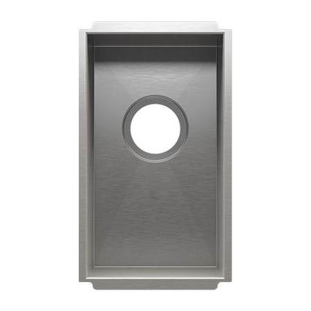 Home Refinements by Julien Urbanedge 10-1/2" Undermount Single Basin Stainless Steel Kitchen Sink Stainless Steel