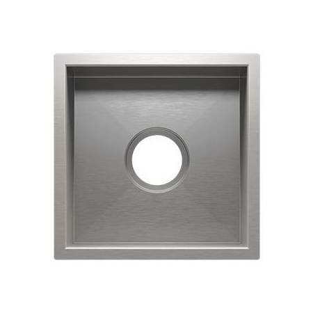Home Refinements by Julien Urbanedge 13-1/2" x 13-1/2" Undermount Single Basin Stainless Steel Bar Sink Stainless Steel