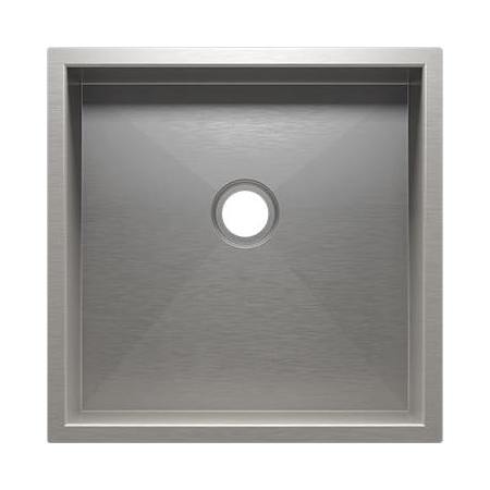 Home Refinements by Julien Urbanedge 16-1/2" Undermount Single Basin Stainless Steel Bar Sink 2" Drain Connection Stainless Steel