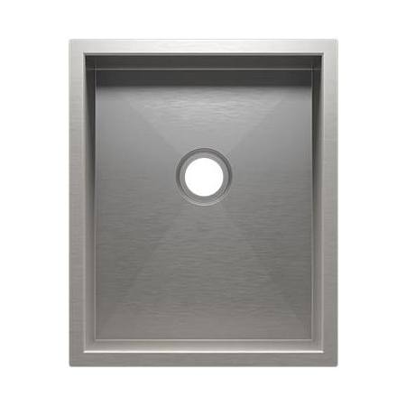 Home Refinements by Julien Urbanedge 13-1/2" Undermount Single Basin Stainless Steel Bar Sink 2" Drain Connection Stainless Steel