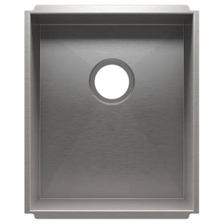 Home Refinements by Julien Urbanedge 16-1/2" Undermount Single Basin Stainless Steel Kitchen Sink Stainless Steel