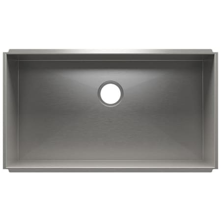 Home Refinements by Julien Urbanedge 34-1/2" x 19-1/2" Undermount Single Basin Stainless Steel Kitchen Sink Stainless Steel