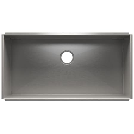 Home Refinements by Julien Urbanedge 37-1/2" x 19-1/2" Undermount Single Basin Stainless Steel Kitchen Sink Stainless Steel