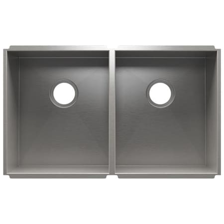 Home Refinements by Julien Urbanedge 32-1/2" x 19-1/2" Undermount Double Basin Stainless Steel Kitchen Sink with 50/50 Basin Split Stainless Steel