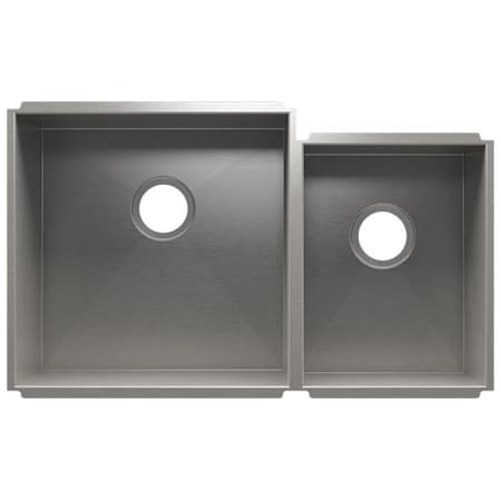 Home Refinements by Julien Urbanedge 32-1/2" x 19-1/2" Undermount Double Basin Stainless Steel Kitchen Sink with 60/40 Basin Split Stainless Steel