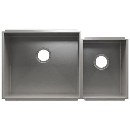 Home Refinements by Julien Urbanedge 35-1/2" x 19-1/2" Undermount Double Basin Stainless Steel Kitchen Sink Stainless Steel
