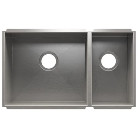 Home Refinements by Julien Urbanedge 29-1/2" Undermount Double Basin Stainless Steel Kitchen Sink Stainless Steel