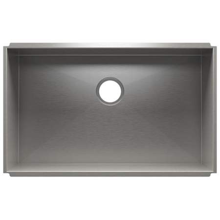 Home Refinements by Julien Urbanedge 31-1/2" x 19-1/2" Undermount Single Basin Stainless Steel Kitchen Sink Stainless Steel