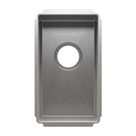 Home Refinements by Julien J7 10-1/2" Undermount Single Basin Stainless Steel Kitchen Sink Stainless Steel