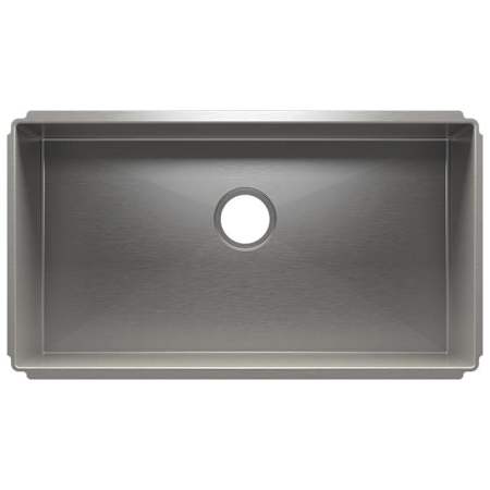 Home Refinements by Julien J7 31-1/2" x 17-1/2" x 8" Undermount Single Basin Stainless Steel Kitchen Sink Stainless Steel