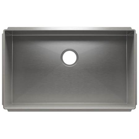 Home Refinements by Julien J7 31-1/2" Undermount Single Basin Stainless Steel Kitchen Sink Stainless Steel