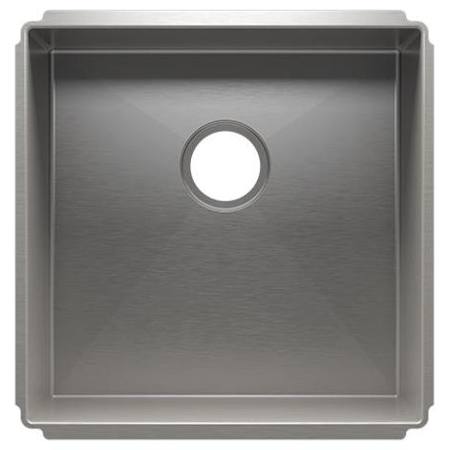 Home Refinements by Julien J7 19-1/2" x 19-1/2" Undermount Single Basin Stainless Steel Kitchen Sink Stainless Steel