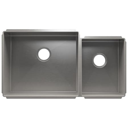 Home Refinements by Julien J7 35-1/2" x 19-1/2" Undermount Double Basin Stainless Steel Kitchen Sink with 65/35 Basin Split Stainless Steel