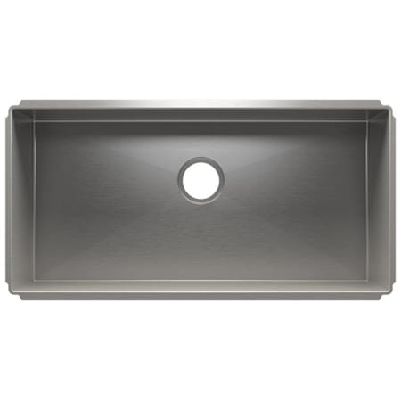 Home Refinements by Julien J7 34-1/2" Undermount Single Basin Stainless Steel Kitchen Sink Stainless Steel