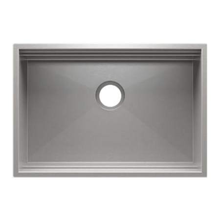 Home Refinements by Julien Smart Station 25-1/2" Undermount Single Basin Stainless Steel Kitchen Sink Stainless Steel