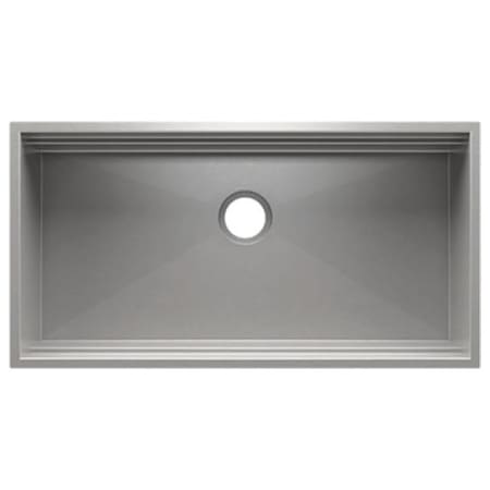 Home Refinements by Julien Smart Station 37-1/2" Undermount Single Basin Stainless Steel Kitchen Sink Stainless Steel