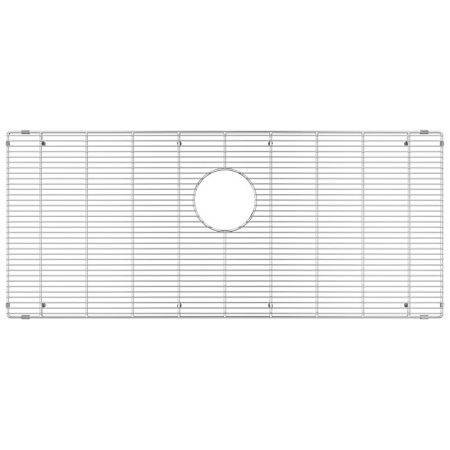 Home Refinements by Julien 35-3/8" L x 15-3/8" W Stainless Steel Basin Rack Stainless Steel