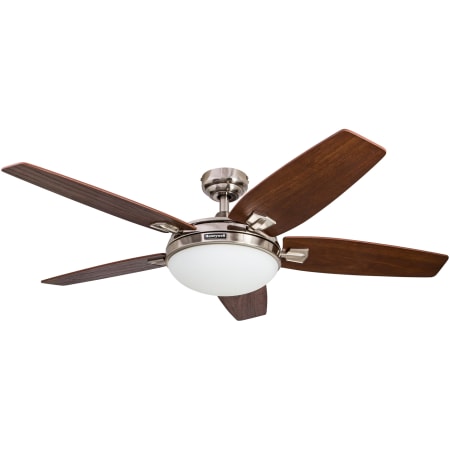 Honeywell Ceiling Fans Carmel 48" 5 Blade Indoor LED Ceiling Fan Brushed Nickel