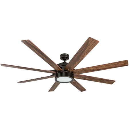 Honeywell Ceiling Fans Xerxes 62" 8 Blade Indoor LED Ceiling Fan Bronze