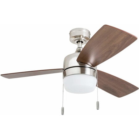 Honeywell Ceiling Fans Barcadero 44" 3 Blade Indoor LED Ceiling Fan Brushed Nickel