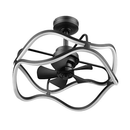 Honeywell Ceiling Fans Ormiston 21" Wide LED Fandelier Black
