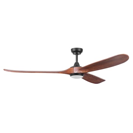 Honeywell Ceiling Fans Taiga 70" 3 Blade LED Indoor Ceiling Fan with Remote Control Matte Black