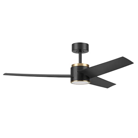Honeywell Ceiling Fans Altan 52" 3 Blade LED Indoor Ceiling Fan with Remote Control Matte Black / Gold / Matte Black