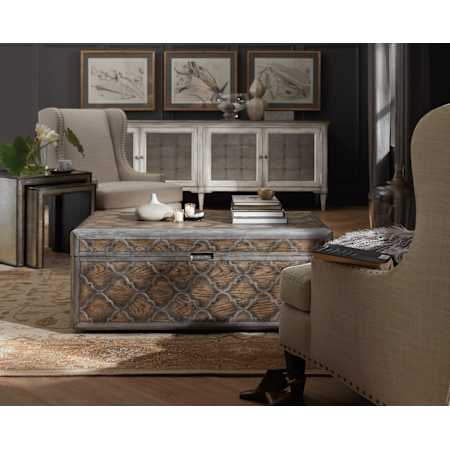 Hooker Furniture-1610-50003-MULTI-Alternate Image for Arabella Coffee Table