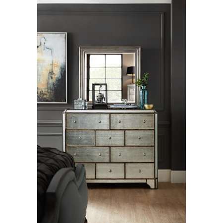Hooker Furniture-1610-90011-EGLO-Alternate Image for Arabella Dresser