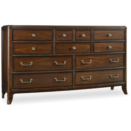 Hooker Furniture Palisade 67" Wide Traditional Landscape Dresser Figured Walnut