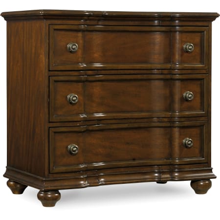 Hooker Furniture 36 Inch Wide 3 Drawer Rubberwood Dresser from the Leesburg Collection Rich Traditional Mahogany