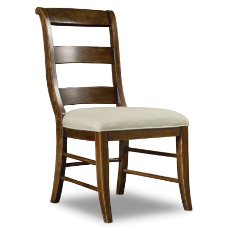 Hooker Furniture Archivist 21" Wide Pecky Pecan Veneer Dining Chair Bronze / Dark Wood