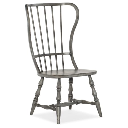 Hooker Furniture Ciao Bella 25" Wide Hardwood Dining Chair Distressed Speckled Gray