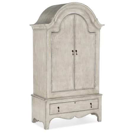 Hooker Furniture Ciao Bella 44-1/2" Wide Romantic European Farmhouse Wardrobe Armoire Distressed Cream
