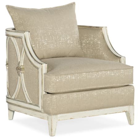Hooker Furniture Sanctuary 31" Wide Arm Oak Veneer Accent Chair Latte / Blanc