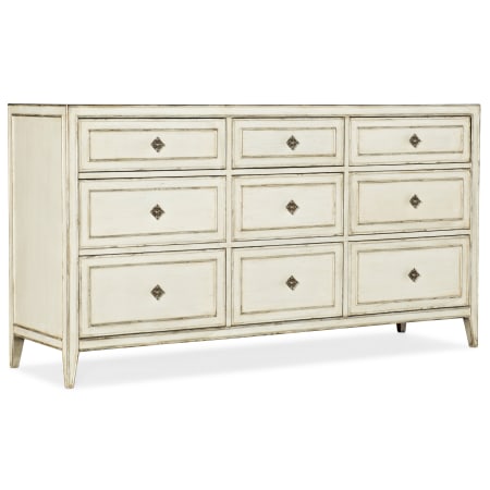 Hooker Furniture Anastasie 70" Wide Vintage Hollywood 9 Drawer Dresser from Sanctuary 2 Blanc