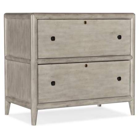 Hooker Furniture Work Your Way 36" Wide 2 Drawer Alder Veneer Office Cabinet with Pendaflex Filing System Grey Mink