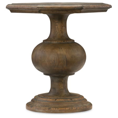 Hooker Furniture Mason 25" Wide Poplar End Table from the Hill Country Collection Saddle Brown
