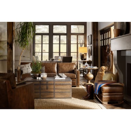 Hooker Furniture-5960-80116-MULTI-Lifestyle of Pinta Trail Coffee Table with Mason End Table