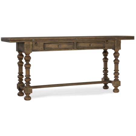 Hooker Furniture Bluewing 72" Long Hardwood and Poplar Sofa Table from the Hill Country Collection Saddle Brown