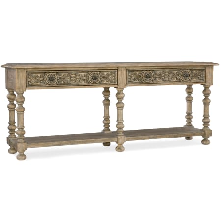 Hooker Furniture Bexar 90" Long Hardwood and Poplar Sofa Table from the Hill Country Collection Distressed Sandstone