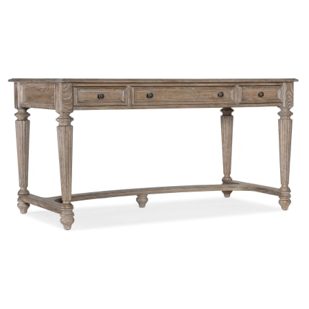 Hooker Furniture Work Your Way 60" Oak Veneer 3 Drawer Writing Desk with Power Outlet Claro