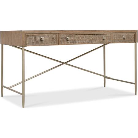 White Oak / Woven Split Cane / Satin