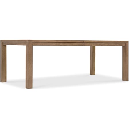 Hooker Furniture Sonnet 84" Wide White Oak and Veneer Table White Oak