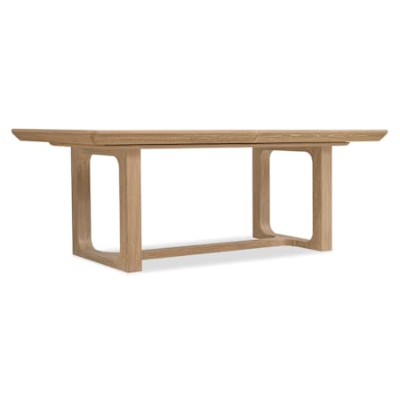 Hooker Furniture Banyon Bay 81" Wide Veneer and White Oak Table Desert Oak