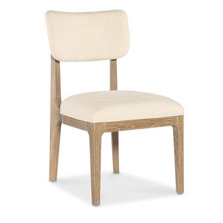 Hooker Furniture Banyon Bay Wood Veneer Framed Polyester Accent Chair Desert Oak / Levi Oyster