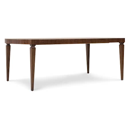 Hooker Furniture Archives 82" Wide Veneer and Wood Table Classic Walnut