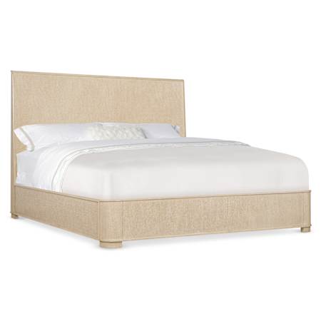 Hooker Furniture Westwood California King Veneer Bed Frame Polished Limestone