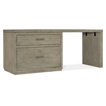 Hooker Furniture 72" Wood Veneer 2 Drawer Writing Desk Medium Wood